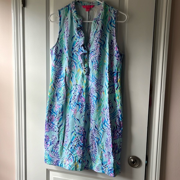 Lily Pulitzer jersey knit stretchy dress (medium) - Picture 1 of 4